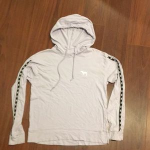 Women’s PINK hooded long sleeve top